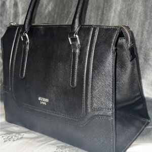 Guess Black Satchel Bag
